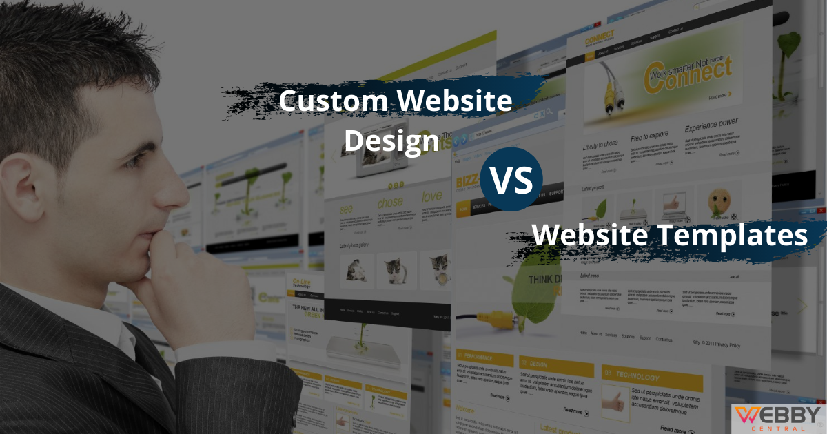 Custom Website Design Vs Website Templates