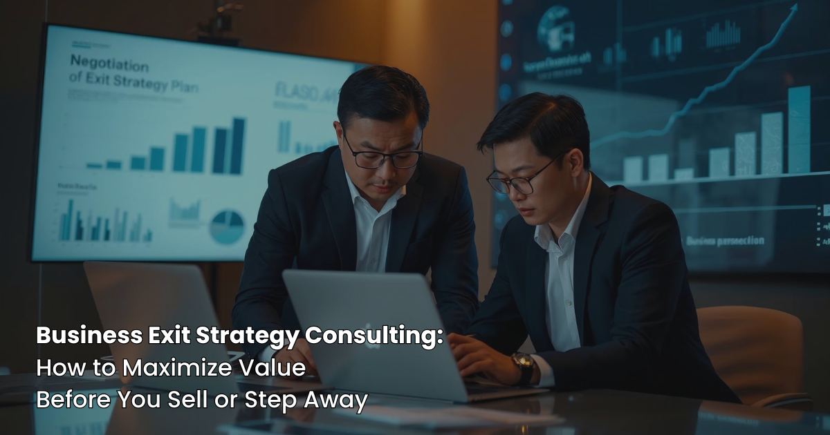 Business Exit Strategy Consulting: How to Maximize Value Before You Sell or Step Away